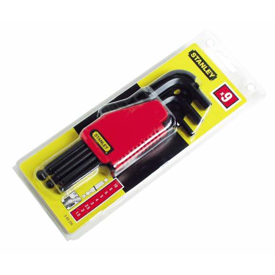 Gömbfejes Imbuszkulcs kpl. 9 db (1,5-10 mm) Erőforrás Plast