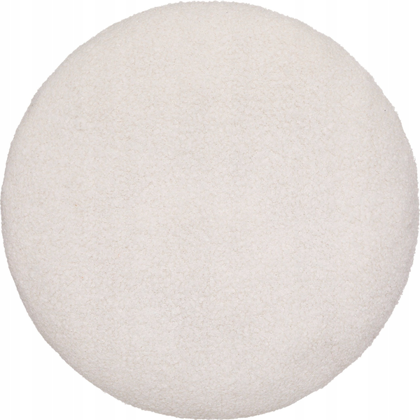 Cojín De Piel "subli" Bouclet D40cm