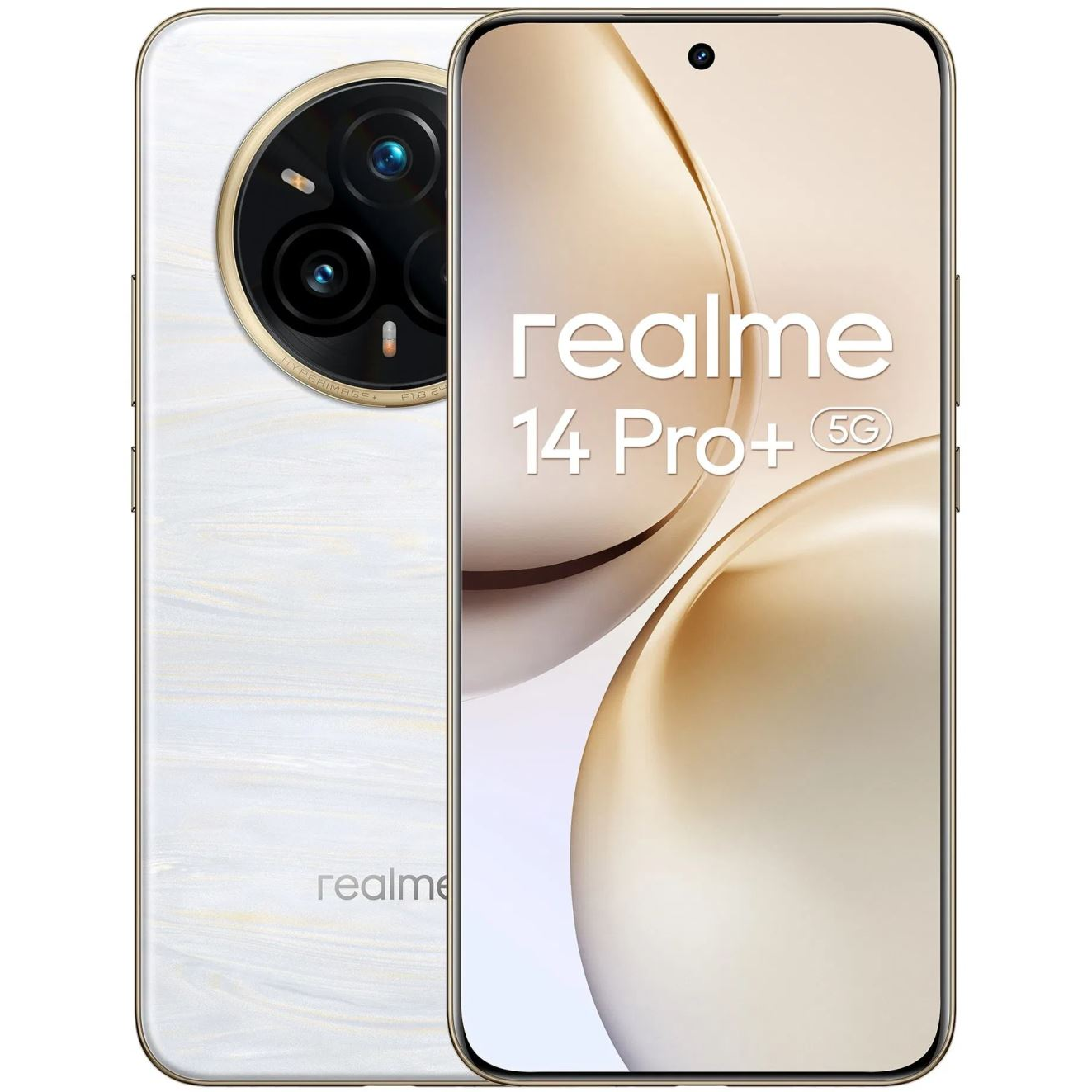 Realme 14 Pro+ 5G 12/512GB mobiltelefon fehér (Realme 14 Pro+ 5G 12/512GB fehér)