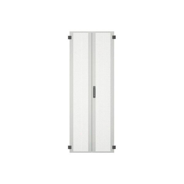 EFB Tür für PRO 42HE, B=800, Stahl perf., 2-teilig, SH RAL70 (Speditionsversand)
