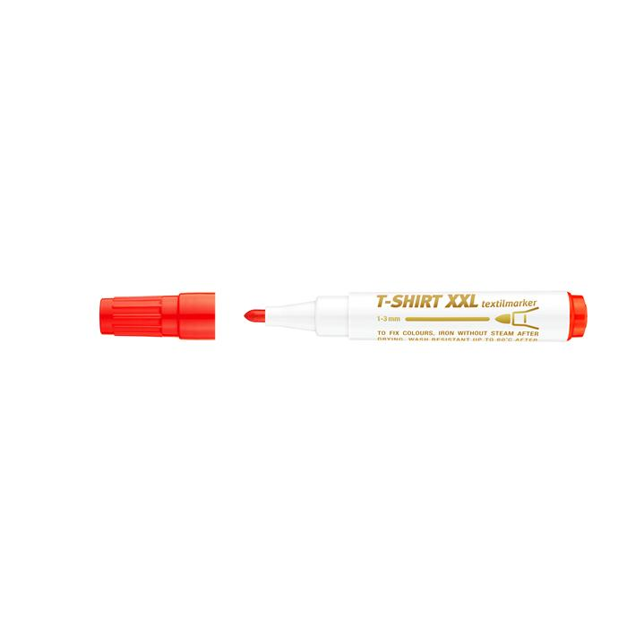 ICO XXL T-Shirt 1-3mm Textilmarker - Piros (9580088036)