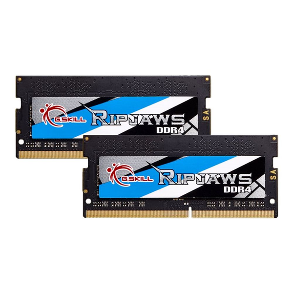 Комплект от 2 RAM Ripjaws, G.Skill, 8GB, черни
