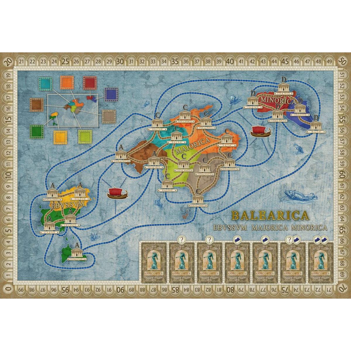 Concordia: Balearica/Italia Társasjáték kiegészítő (GAM36665)
