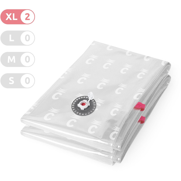 Compactor Bag Aspispace vákuumos tárolózsákszett XL, 80 x 130 cm, 2 db