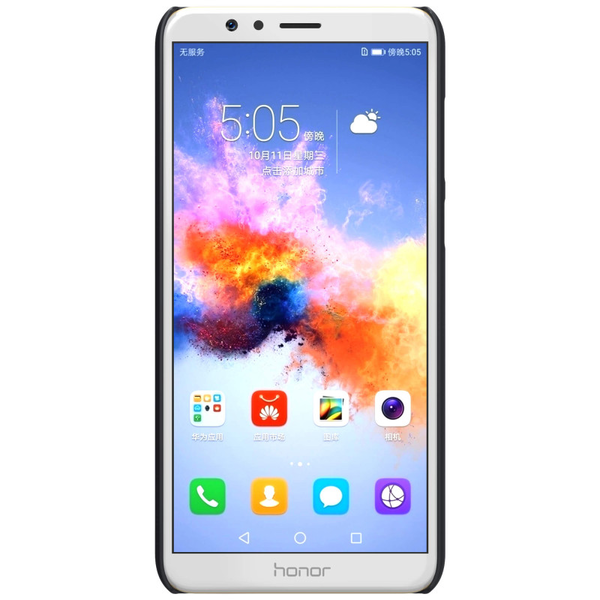 Nillkin Frosted Shield Huawei/Honor 7X Hátlap Tok - Fekete