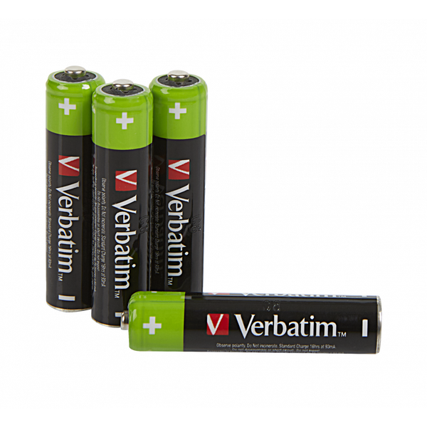 Verbatim 49514 baterka Nabíjateľná batéria AAA Nikel-Metal Hydrid (nimh)