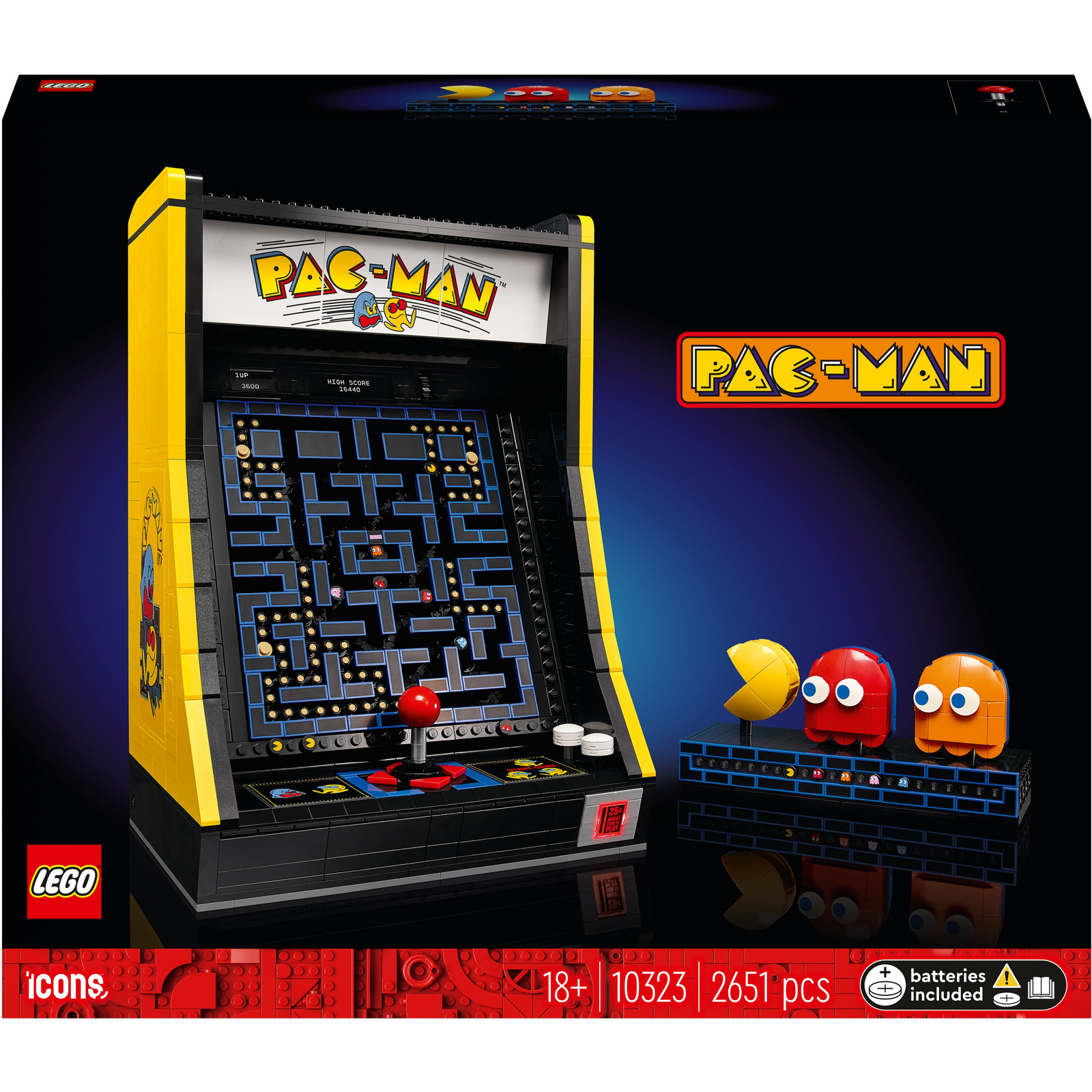 LEGO ICONS - PAC-MAN játékgép (10323)