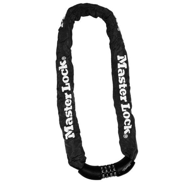Master Lock 8392EURDPRO Master Lock Kombinációs kerékpár lánczár, 8 mm (8392EURDPRO)