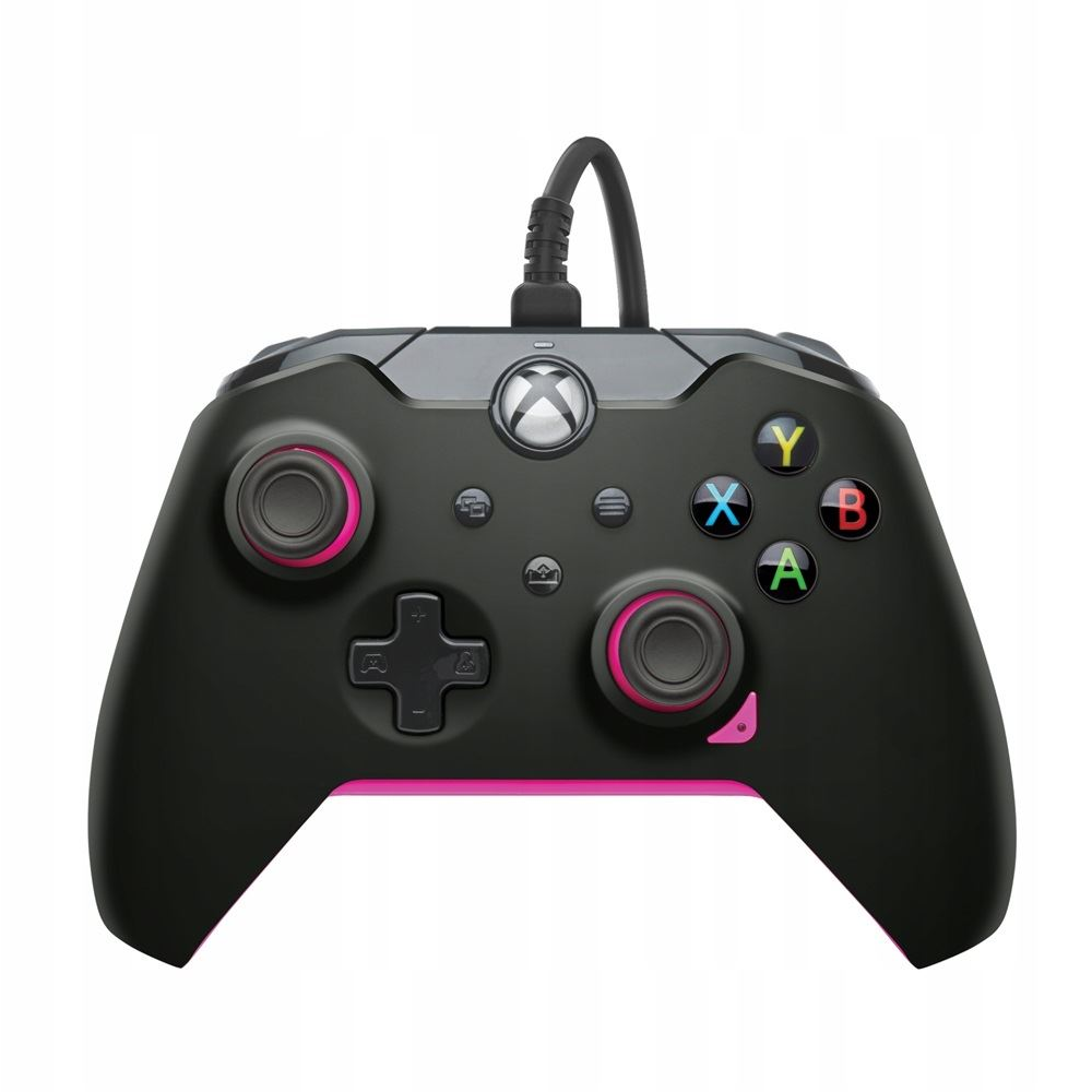 PDP Fuse Xbox Series X vezetékes kontroller fekete-rózsaszín (049-012-GP) (049-012-GP)