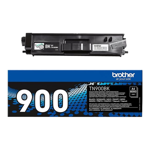 Brother TN-900BK tonerpatron 1 stk Original Sort
