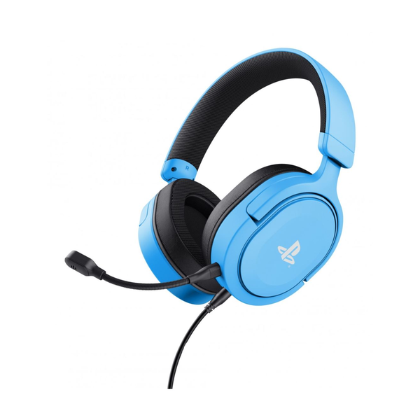 Trust GXT 498B Forta Auricolare Cablato A Padiglione Gaming Blu
