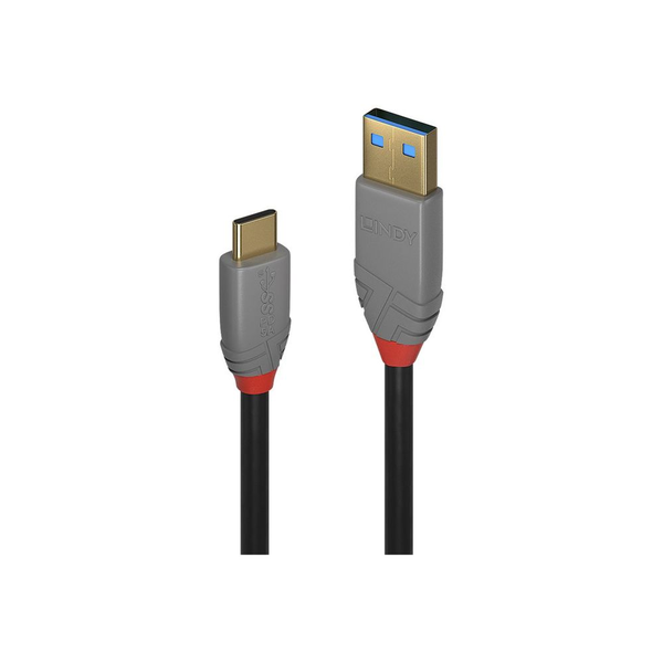 Lindy 36913 καλώδιο USB 2 m USB C USB A Μαύρος (Μαύρο)