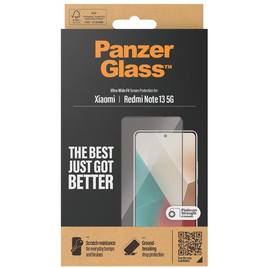 PanzerGlass TM Xiaomi Redmi Note 13 Прозрачен защитен екран 1 броя