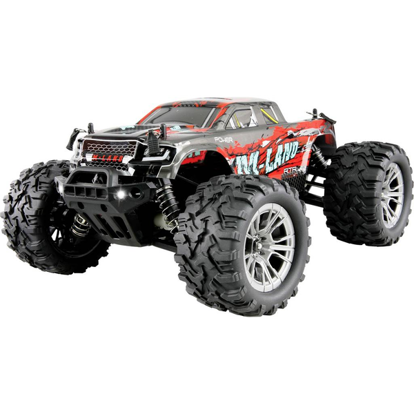 Amewi RTR M-Land Monstertruck 4WD távirányítós autó 1:16 - Piros