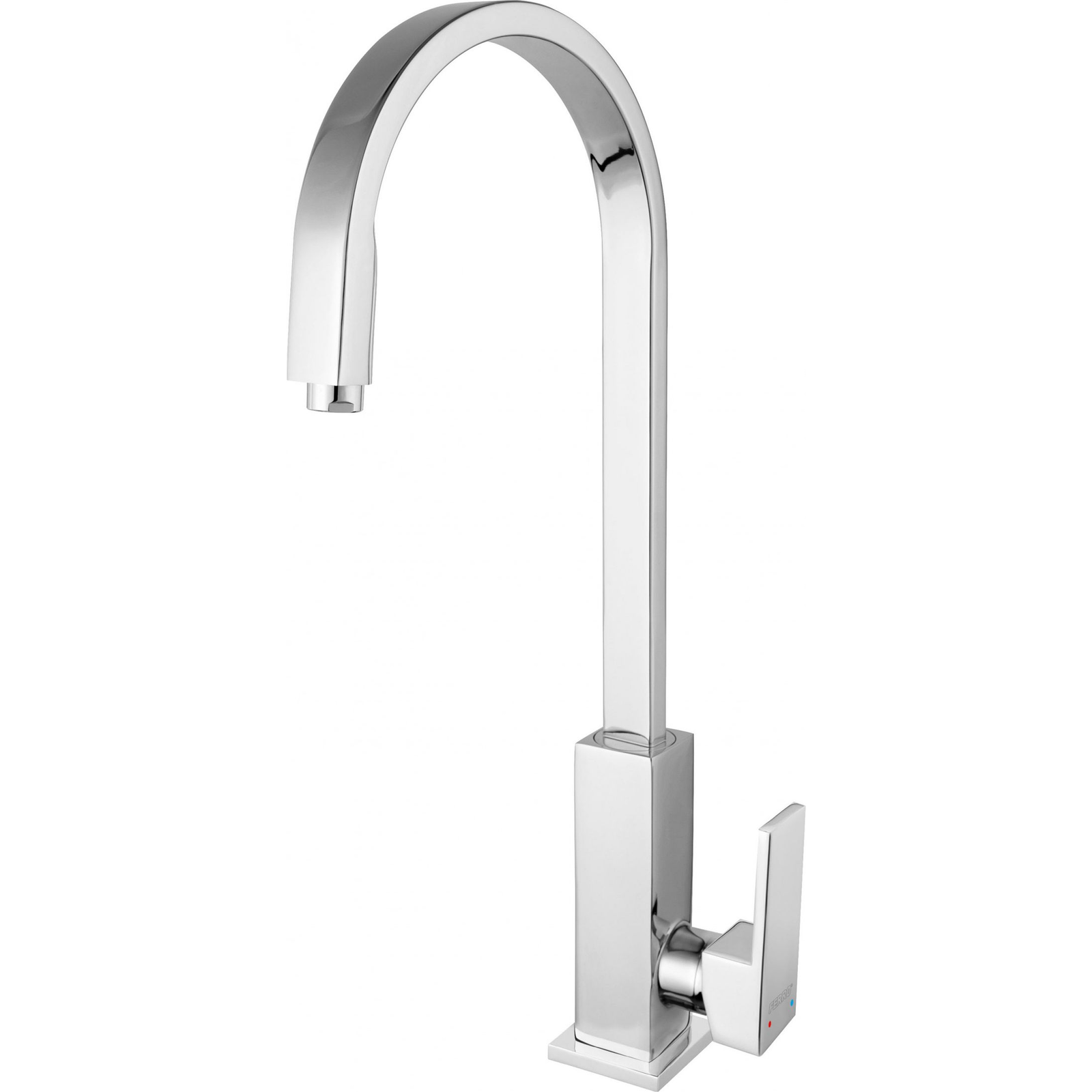 Ferro BZI4 Zicco Álló Konyhai Csaptelep - Forgatható, Egykaros, Ezüst (BZI4)