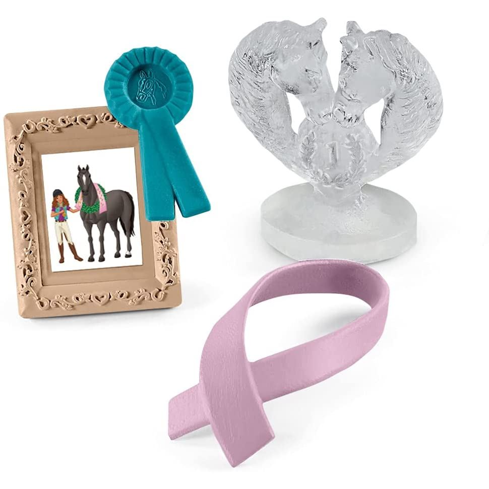 Schleich kiegészítők lovas versenyekhez (42538) (sch42538)