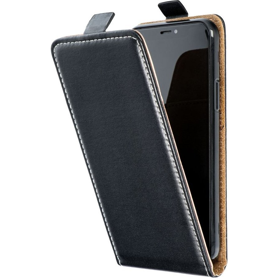 Flip tok szilikon belsővel Samsung Galaxy A34 5G , fekete (5903396197888)