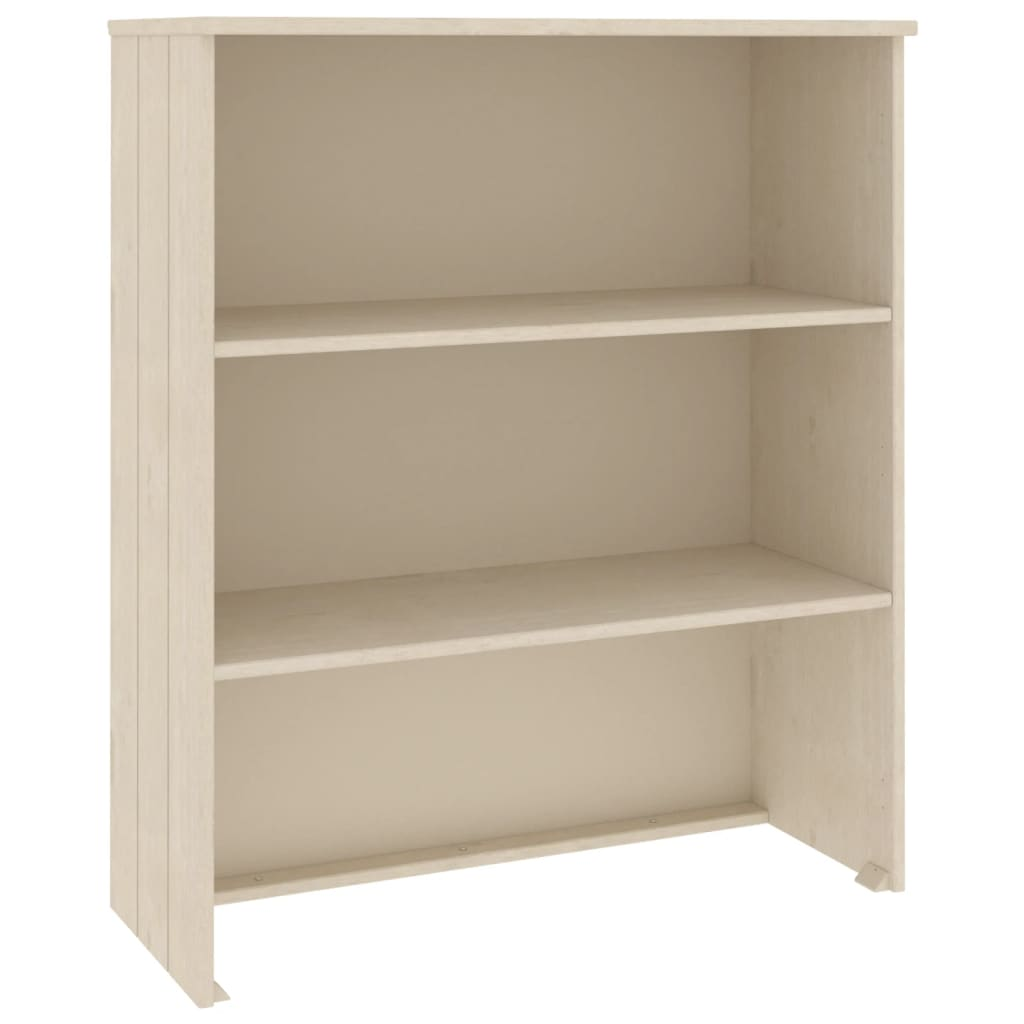 HAMAR mézbarna tömör fenyőfa felső szekrény 85 x 35 x 100 cm (340508)