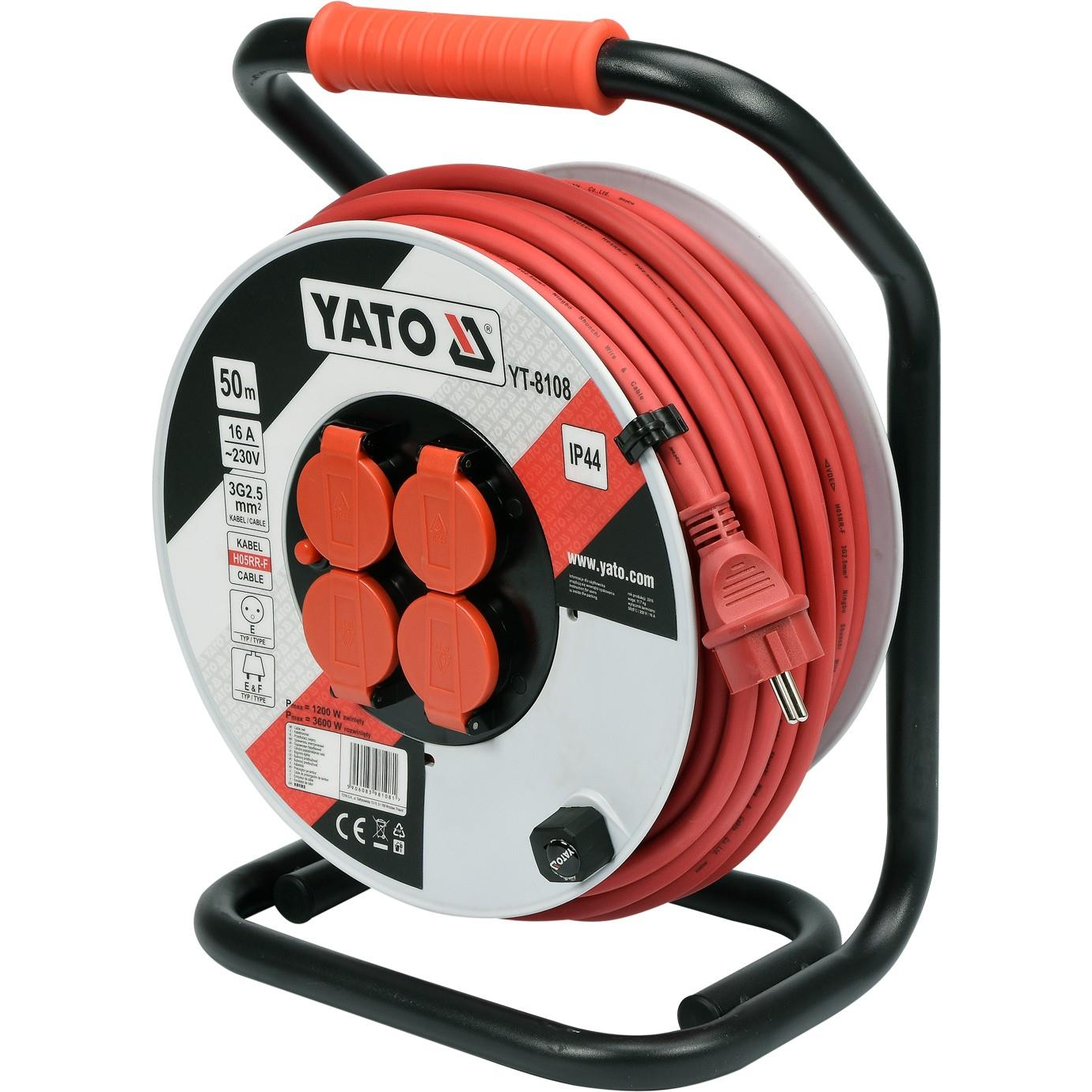 YATO dobhosszabbító 50 m műanyag (5906083981081)