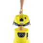 Прахосмукачка, Karcher, WD 3 Battery Wet, 36V, 300W, 17l, 388 x 340 x 503 mm, Жълто/Черно