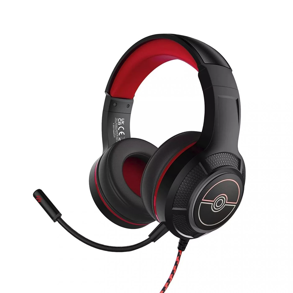 OTL Pro G4 Pokémon Gaming Headset - Fekete/Piros (PK0904)