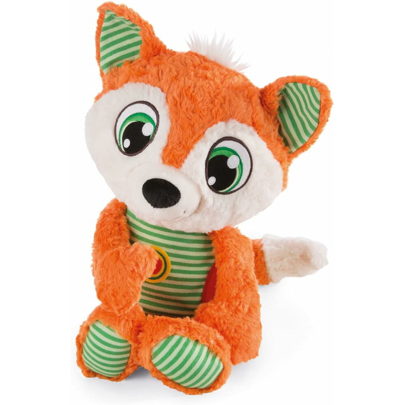 Nici Finjo róka plüss figura hálósapkával - 22 cm (48061)