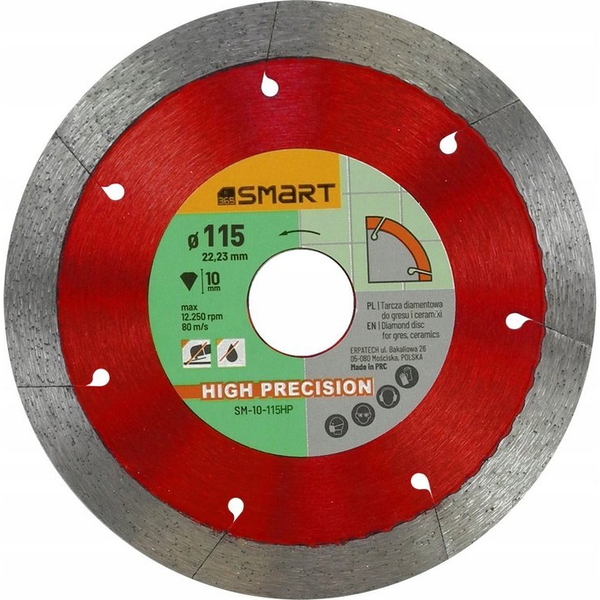 Smart high precision diamond blade 115mm SM-10-115HP