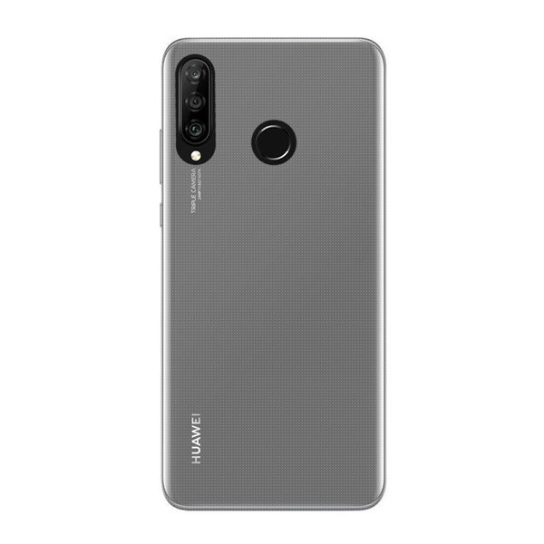 Szilikon telefonvédő (ultravékony) ÁTLÁTSZÓ [Huawei P30 Lite (Nova 4e)] (5996457869619)