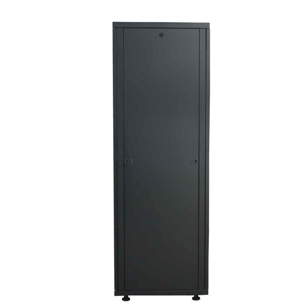 Intellinet 715409 шкаф за монтиране на апаратура 42U Самостоятелно стояща поставка Черен