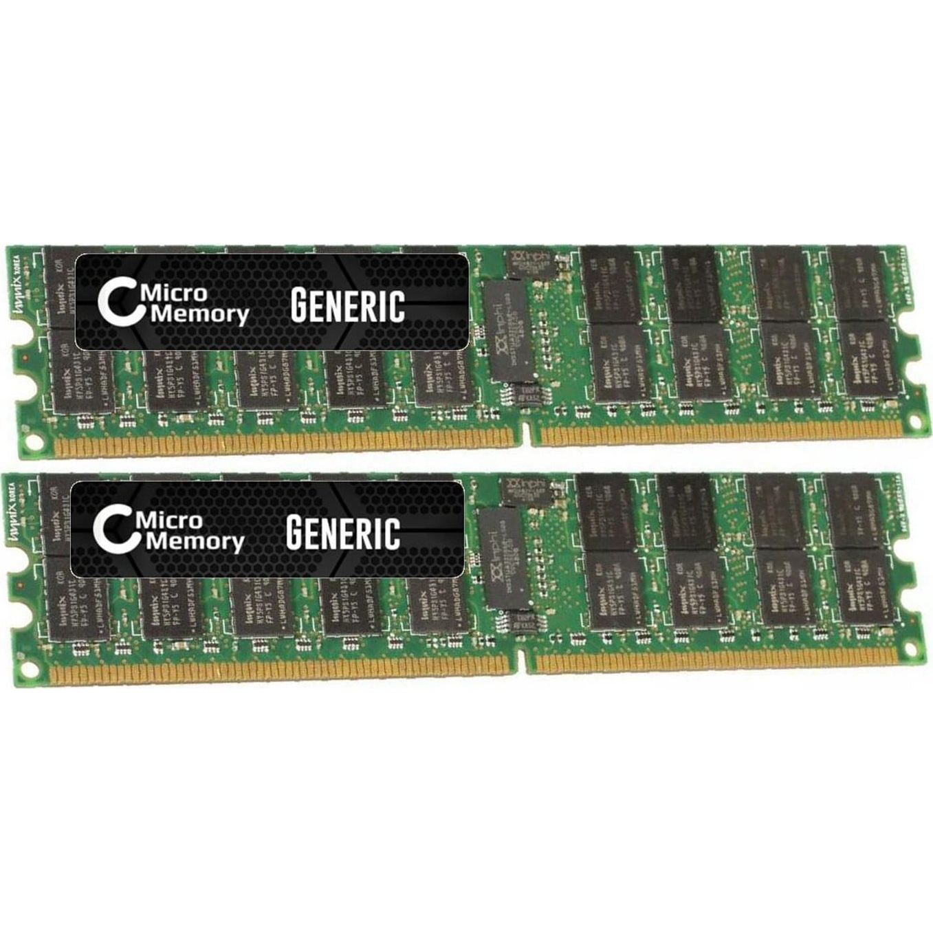 MicroMemory 8GB DDR2 667MHz ECC/REG szerver memória KIT (MMI0348/8GB)