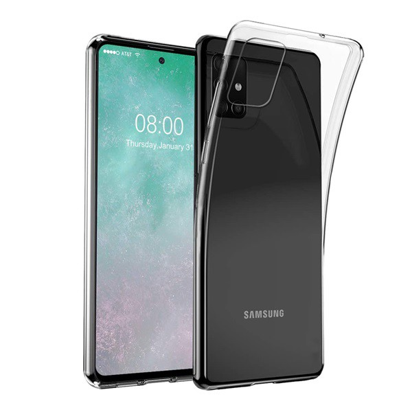 Szilikon telefonvédő (ultravékony) ÁTLÁTSZÓ [Samsung Galaxy A03s (SM-A037F)] (5996591115351)