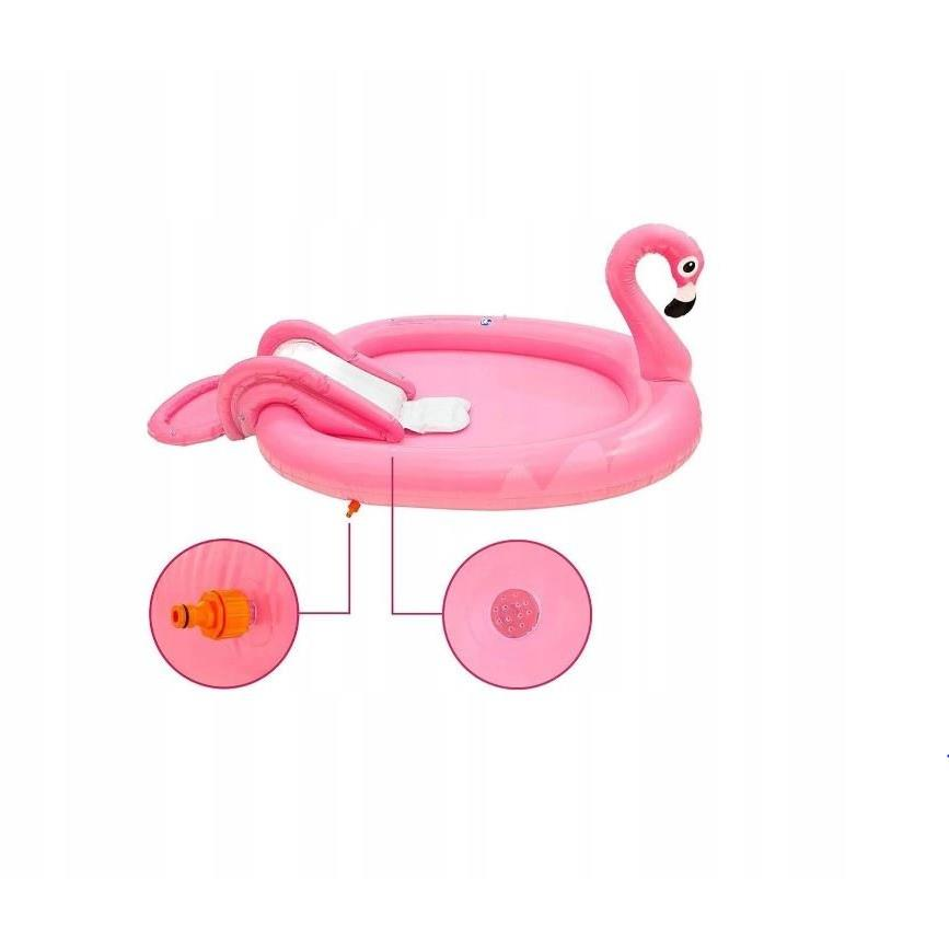 JLeisure Children's pool Flamingo with slide and fountain (05-JL57172)