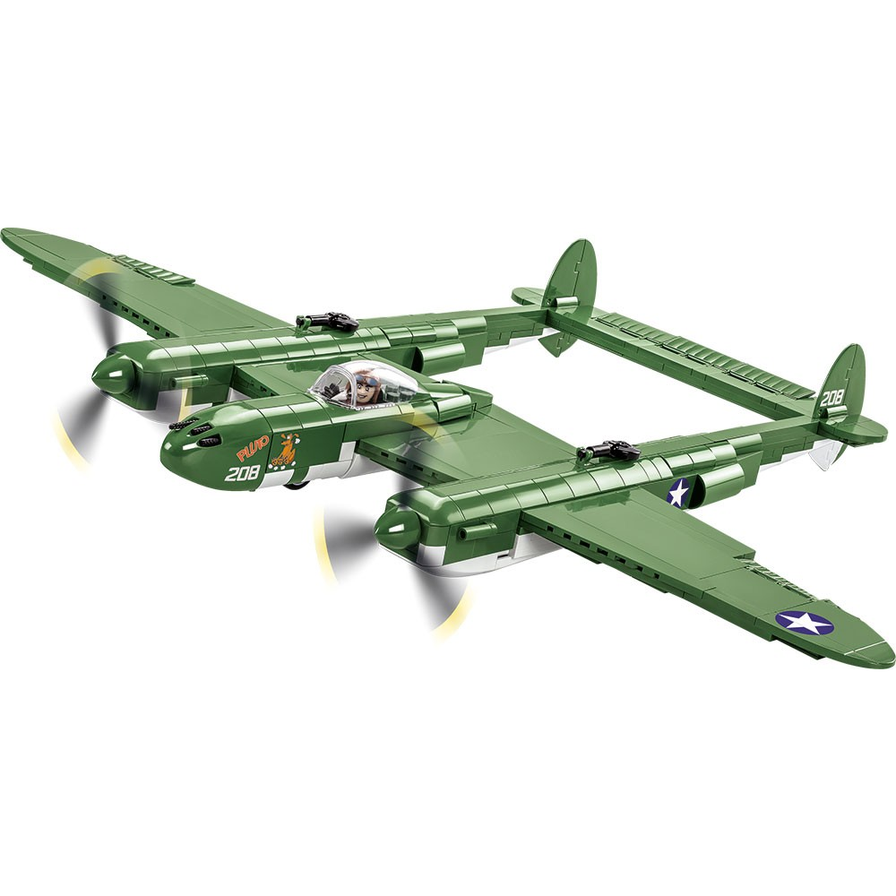 Cobi Lockheed P-38 H Lightning vadászrepülőgép műanyag modell (1:32) (5726)