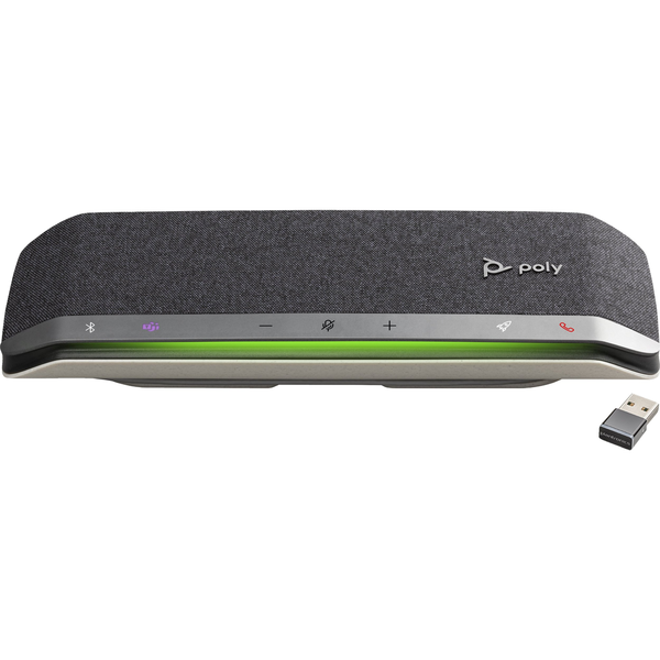 HP Poly Sync 40 Microsoft Teams Certified Speakerphone vivavoce PC Argento