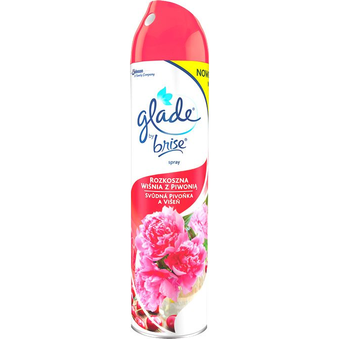 GLADE Zamatos meggy és csábító bazsarózsa 300 ml (956498)