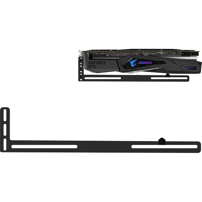 1STCOOL GPU tartó alumínium fekete (UP-H01-B)