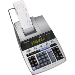 Canon MP1211-LTSC calculator Desktop Rekenmachine met printer Zilver