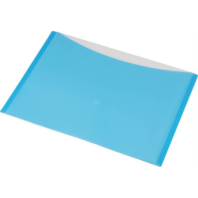Panta Plast A4 Irattartó tasak patentos - Pasztell kék (0410-0017-03)
