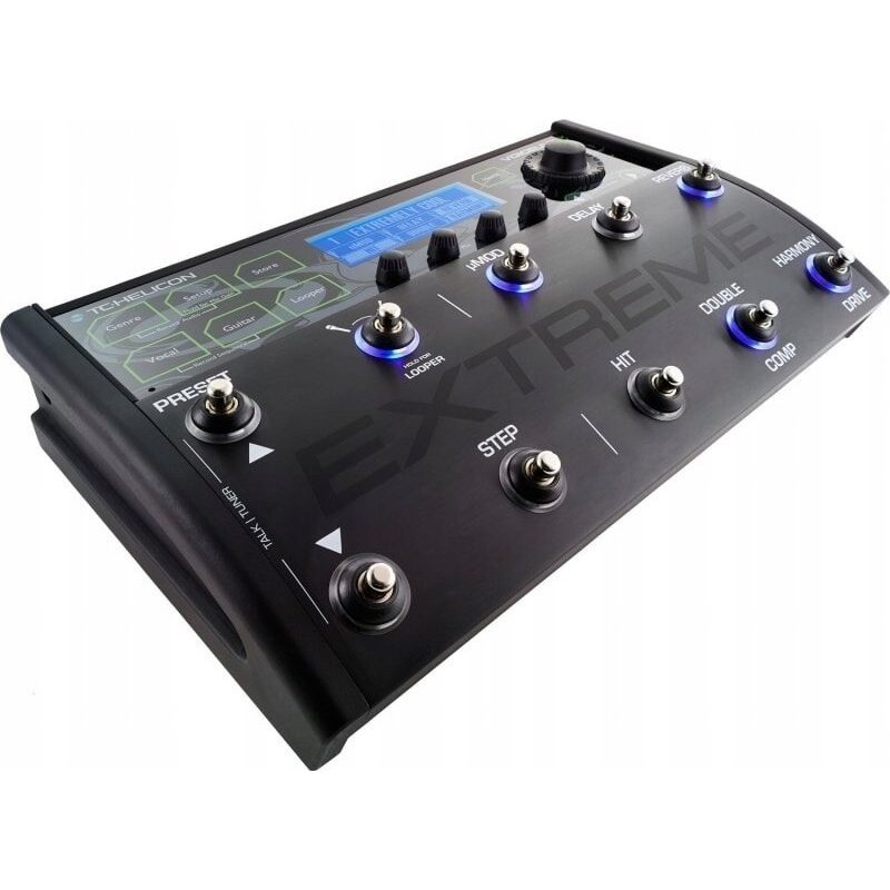 TC Helicon Voicelive 3 Extreme Gitár Effekt pedál - Fekete (35000027)