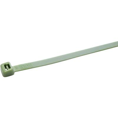 WKK 5848 Kábelkötöző 140 mm 3.60 mm Zöld Saválló 100 db (5848)