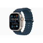 Apple Watch Ultra 2 GPS + Cellular (49mm) Okosóra - Titántok Kék Óceán szíjjal (L)
