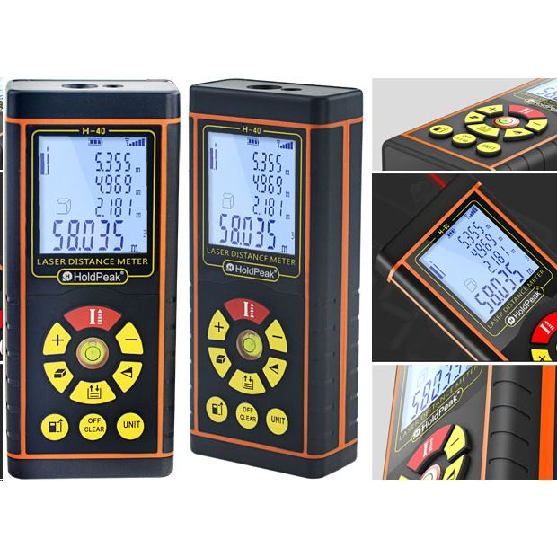 HOLDPEAK 5040H Digitális, lézeres távolságmérő (116689) (116689)