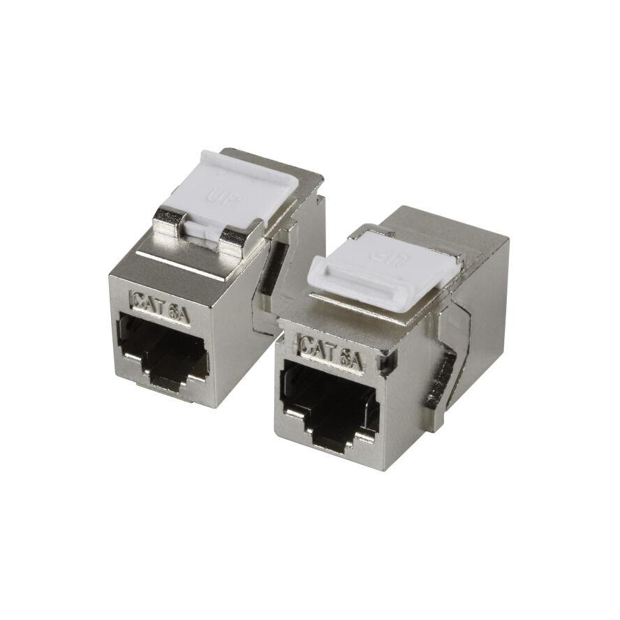 EFB Keystone Einbauadapter RJ45 STP, Cat.6A (37521.1V2) (37521.1V2)