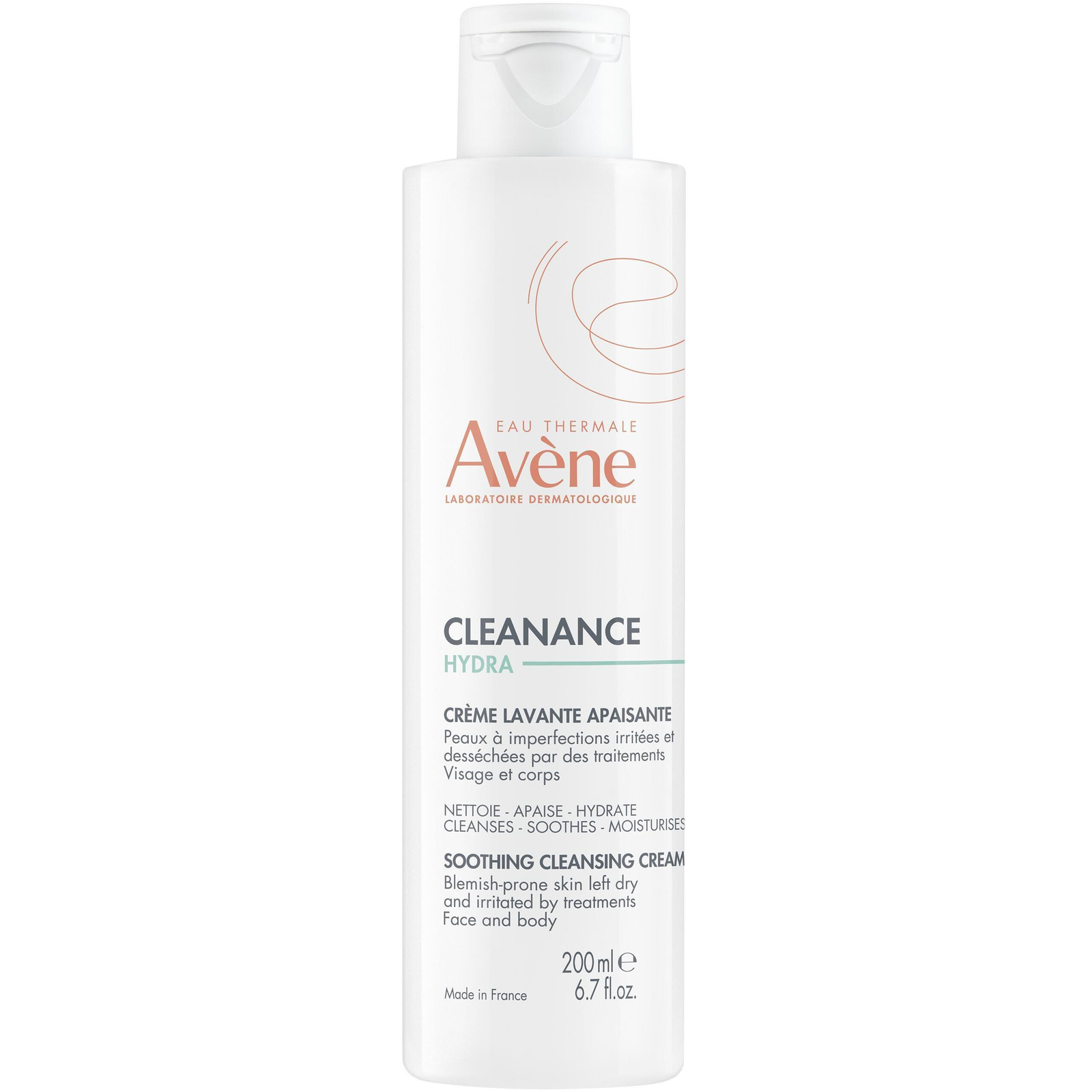 AVENE Cleanance Hydra Nyugtató lemosó krém 200 ml (3282770390476)