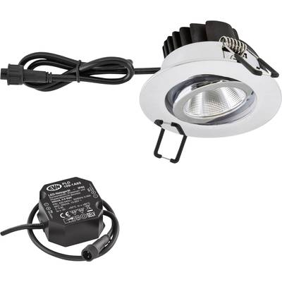 EVN PC650N91102 EVN Lichttechnik LED-es beépíthető lámpa LED Fixen beépített LED-es 8.4 W Króm (PC650N91102)