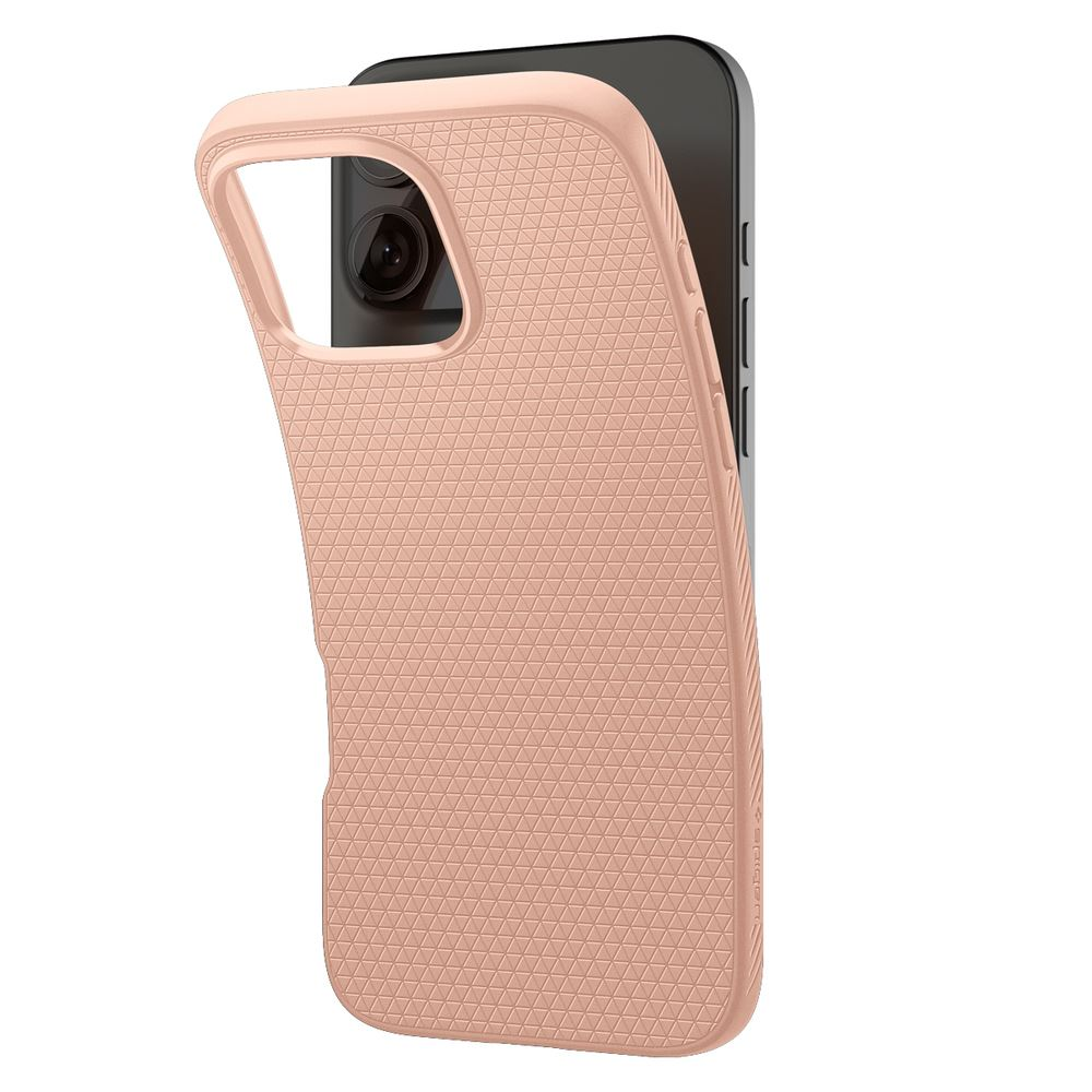 Spigen Liquid Air Apple iPhone 16 Pro tok Rose Titanium - rozéarany (ACS08692) (ACS08692)