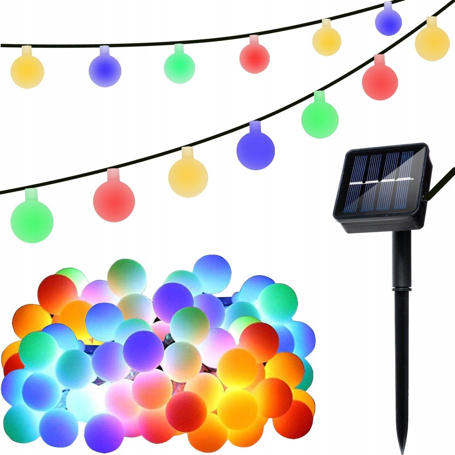 Gardlov 23865 solar decorative chain garland 7 m, 2 V 100 mAh, IP44 (54070)