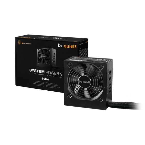 be quiet! System Power 9 | 600W CM power supply unit 20+4 pin ATX ATX Zwart
