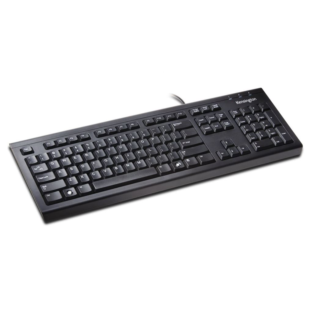 Kensington 1500109 ValuKeyboard angol billentyűzet fekete USB (1500109)