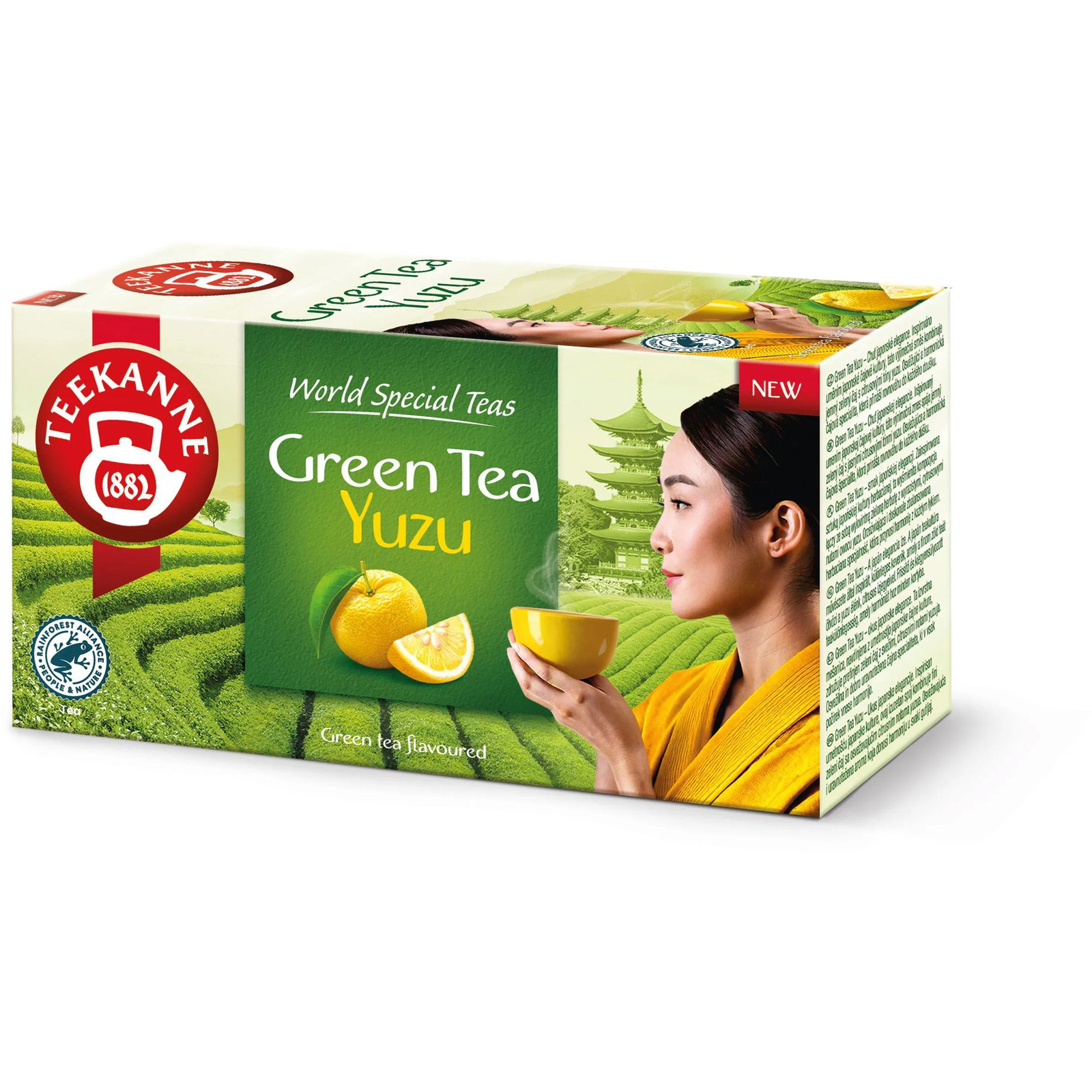 Teekanne Green Tea Yuzu, 20 filter (5901086079650)